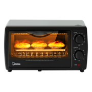 美的（Midea）家用多功能迷你小烤箱 10升家用容量T1-108B