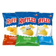 限地区，概率券:莱芙士（RUFFLES）薯片82g*3袋（原味+洋葱味+车达奶酪味）*2件