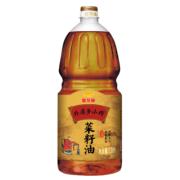 金龙鱼 食用油 外婆乡小榨菜籽油 1.8L 非转基因 压榨