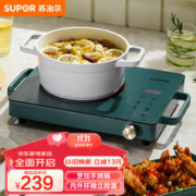 SUPOR 苏泊尔 C22-CS13 电陶炉 墨绿色