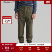 GANT 甘特 男士直筒休闲裤长裤 1505125