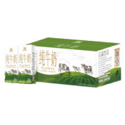 辉山（huishan）自有牧场全脂纯牛奶 200ml*24盒 家庭量贩装 3.1g优质蛋白