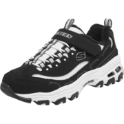 Skechers斯凯奇奶茶熊男女童运动鞋秋冬加绒黑白熊猫鞋大童休闲鞋996212L 椰乳拿铁-加绒 36码