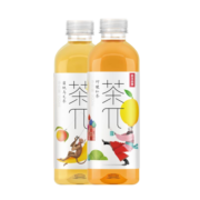 农夫山泉 茶派π茶饮料茶兀蜜桃乌龙茶900ml柠檬红茶 柠檬红茶900ml*4瓶
