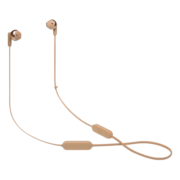 JBL TUNE215BT 无线蓝牙耳机 半入耳式运动耳麦 蓝牙5.0 Type-C极速充电 长续航 苹果安卓耳机 暮光金