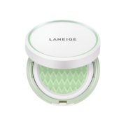 兰芝（LANEIGE）气垫BB霜 雪纱丝柔隔离气垫浅绿色30g(含替换芯 修饰泛红 )