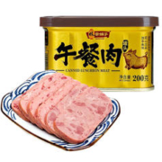 有券的上：林家铺子 金罐午餐肉 200g*2罐