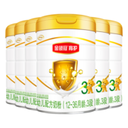 伊利金领冠 育护 幼儿配方奶粉 3段(1-3岁适用)960g*6 整箱(原金领冠)