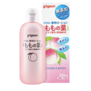 贝亲（Pigeon）贝亲桃子水婴儿防痱子水桃叶精华露液体爽身粉200ML 桃子水200ml