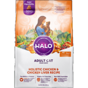 Halo自然光环猫粮纯鲜肉美国进口成幼猫粮 鸡肉成猫粮 10磅