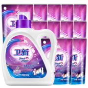 卫新香薰洗衣液洗衣液套装10斤（薰衣草2kg*2+1kg）柔顺护衣
