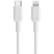 Anker安克 MFi认证苹果充电线快充适用iphone14/13/12ProMax/11xs手机20W/30W充电器USB-C转Lightning 1.8m黑