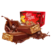再降价：Nestlé 雀巢 脆脆鲨 威化饼干 巧克力味 40条 800g