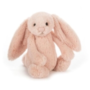 【自营】英国jELLYCAT经典害羞邦尼兔白色米色粉色儿童毛绒玩具