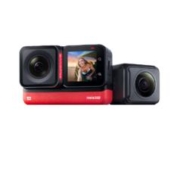 京东PLUS：Insta360 影石 ONE RS 双镜头版 运动相机 黑红色