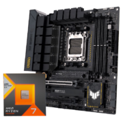 ASUS 华硕 TUF GAMING B650M-PLUS DDR5重炮手主板+AMD 锐龙R7 7800X3D CPU 主板+CPU套装