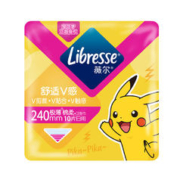 京东PLUS：薇尔 Libresse V感系列 日用卫生巾 24cm*10 宝可梦联名款