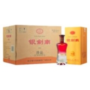 再降价、PLUS会员、需首单礼金：剑南春 银剑南珍品 52度 500ml*6瓶 整箱装 浓香型白酒
