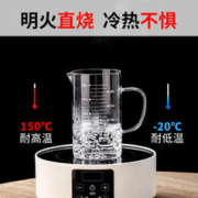88VIP会员：唯铭诺 牛奶杯带刻度玻璃量杯耐热防爆喝水杯子可微波炉加热早餐杯