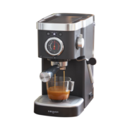 东菱 Donlim 咖啡机 咖啡机家用 意式半自动 20bar高压萃取 蒸汽打奶泡 操作简单 东菱啡行器  DL-6400