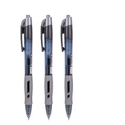 deli 得力 S08 按动中性笔 黑色 0.5mm 12支装