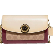蔻驰（COACH）奢侈品 女士专柜款山茶花系列单肩斜挎包1680【官方授权直供】
