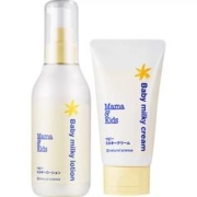 mama&kids 宝宝保湿乳霜套装 150ml+75g