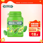 DOUBLEMINT 绿箭 口香糖 绿茶薄荷味 64g