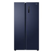 海尔（Haier）冰箱双开门618L升家用超大容量超薄可嵌入风冷无霜对开门一级能效双变频家用  黑金净化+BCD-618WGHSSEDBL