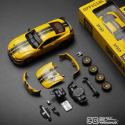 飞越无限 CCA福特GT2018改装版 汽车模型 拆装套件 可定制车牌号