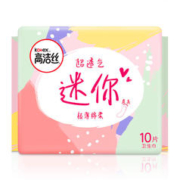 kotex 高洁丝 少女肌190mm10片*6包极薄绵柔直条款迷你护垫卫生巾套装