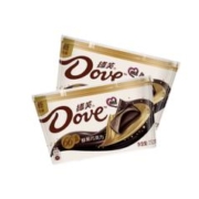 88VIP会员：Dove 德芙 醇黑66%黑巧克力252gx2碗