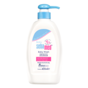 施巴（sebamed）婴儿洁肤浴露400mL宝宝沐浴液儿童沐浴露滋润德国原装进口 婴儿沐浴露