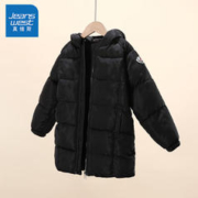 JEANSWEST 真维斯 儿童中长棉服外套 （颜色可选）
