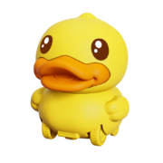 B.DUCK小黄鸭  按压式惯性滑行车 2件