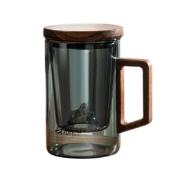 京东百亿补贴：TiaNXI 天喜 玻璃茶水分离杯 500ml