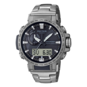 卡西欧（CASIO） PROTREK PRW-60户外运动男表 太阳能手表 PRW-60T-7APR-100米防水