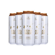BearBeer 豪铂熊 德国进口豪铂熊小麦白啤熊啤酒500ml*5罐装 临期特价酒外国啤酒