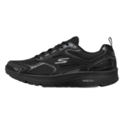 斯凯奇（Skechers）秋冬情侣款魔幻波纹运动鞋轻便透气跑步鞋缓震休闲鞋子男 220034-BKCC 43