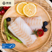 京觅 冷冻挪威真鳕鱼腰肉 250g/2块