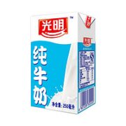 Bright 光明 纯牛奶200ml*24盒/整箱学生营养早餐奶箱装纯奶