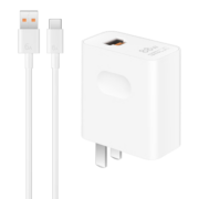 华为原装88W 超级快充电源适配器  USB-A/C融合口 适用于P60PRO Mate60pro手机电脑苹果iPhone15promax