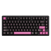 VGN VXE75 铝坨坨 三模连接 客制化机械键盘 gasket结构 铝合金机身CNC VXE75 阿尼亚轴 银黑