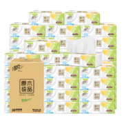 Breeze 清风 原木纯品系列抽纸 3层*100抽*30包/箱(190mm*120mm)*3件