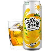 概率券：汉斯 菠萝啤500ml*12罐整箱装