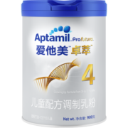 爱他美（Aptamil） 卓萃儿童奶粉配方调制乳粉（36—72月龄   4段） 900g