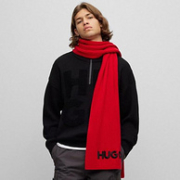 Hugo Boss 雨果·博斯 男士半拉链羊毛针织套头衫 50500021