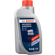 博世（BOSCH）DOT4 刹车油/制动液/离合器油 1L 通用型进口原料国内调配 一升装