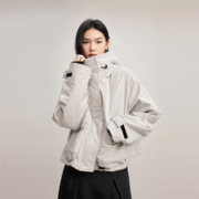 eifini 伊芙丽 90白鸭绒休闲感轻户外风羽绒服女2023秋装新款外套