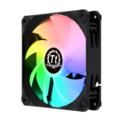 Tt（Thermaltake）枭龙 12 ARGB 机箱风扇（ARGB风扇*1/无集线器/主板同步/减震设计/PWM智能温控）